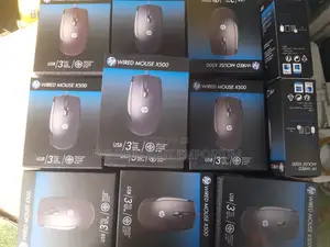 Hp X500 Optical Wired Usb Mouse