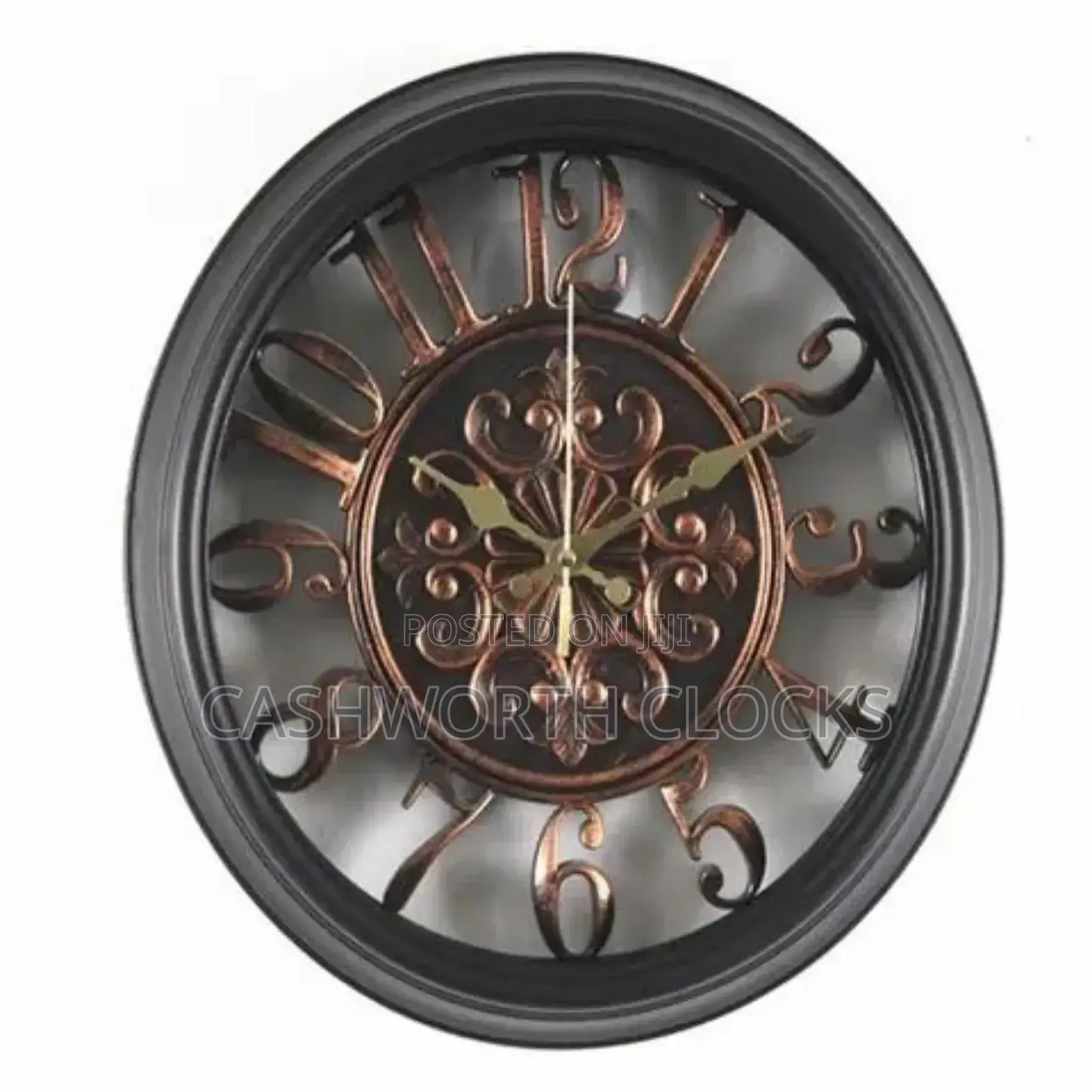 32cm Chocolate Dialed and Frame Luxury Wall Clock.