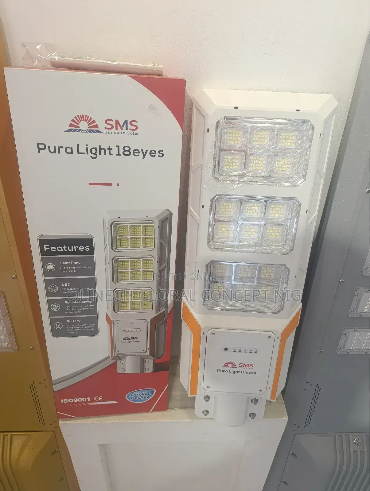 Sms Sunmate Solar Pura Light 18 Eyes