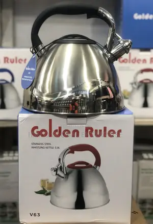 Stainless Steel Whistling Kettle 5l - Golden Touch
