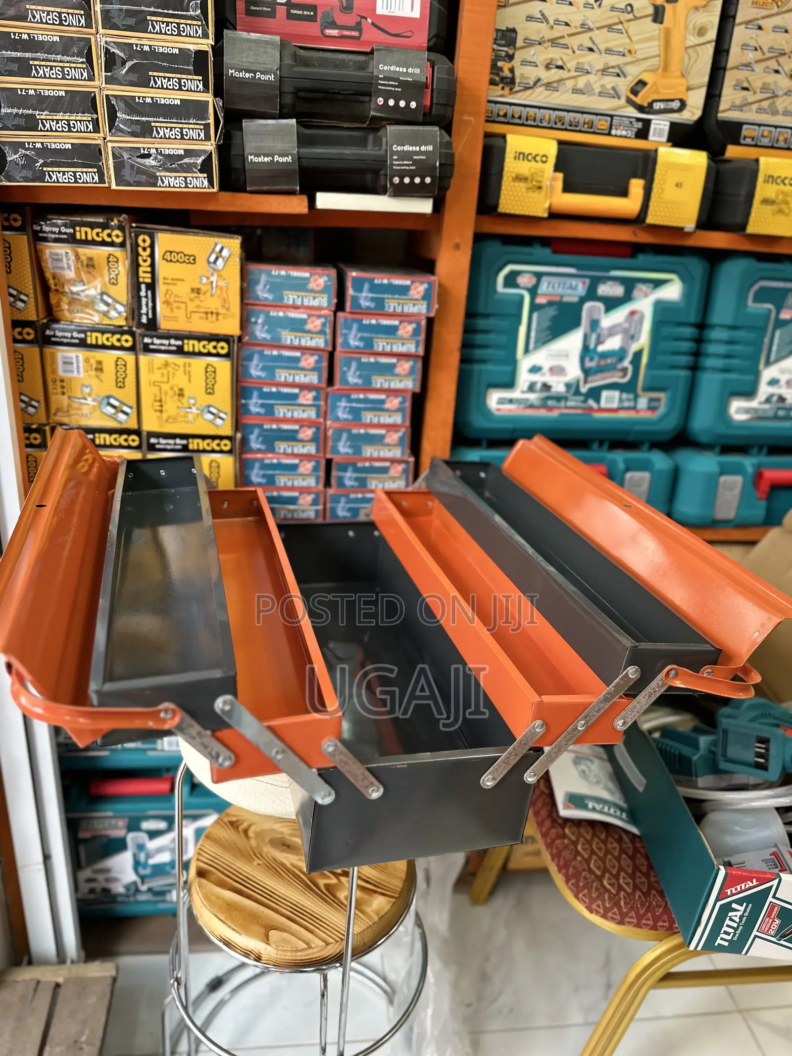 Empty Tools  Box