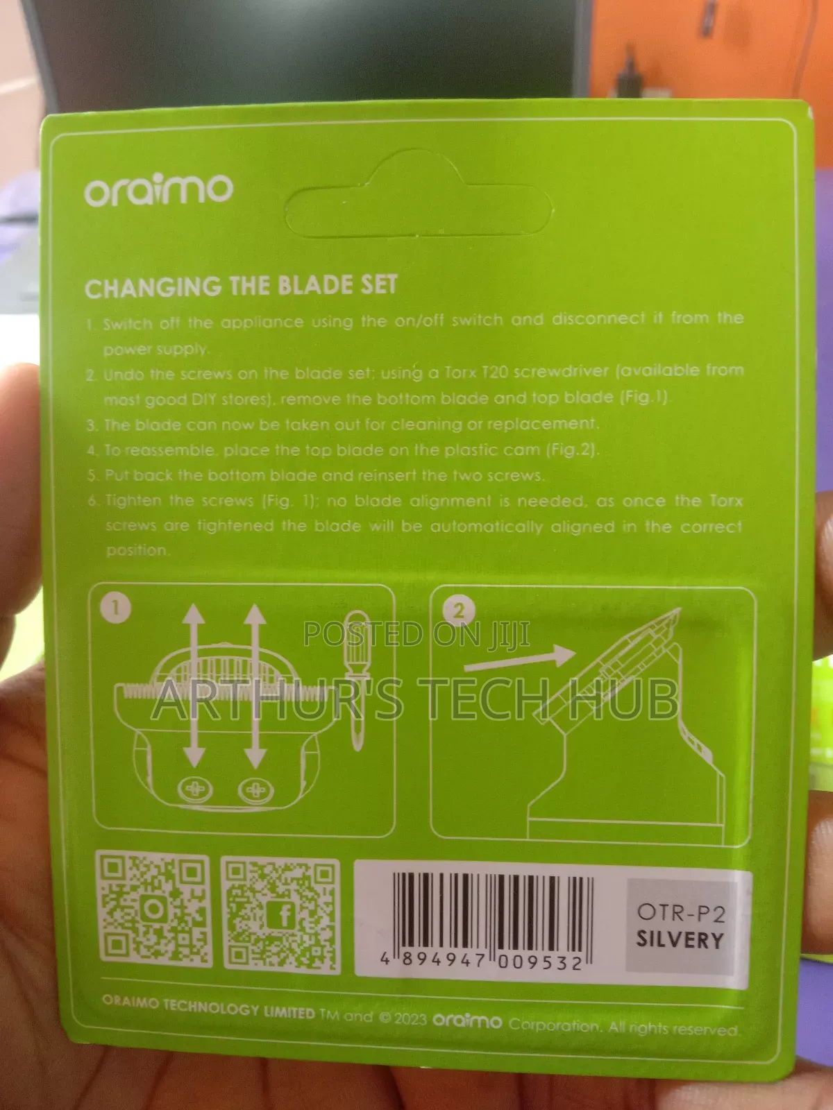 Oraimo Smart Cordless Trimmer 2 Replacement Blade