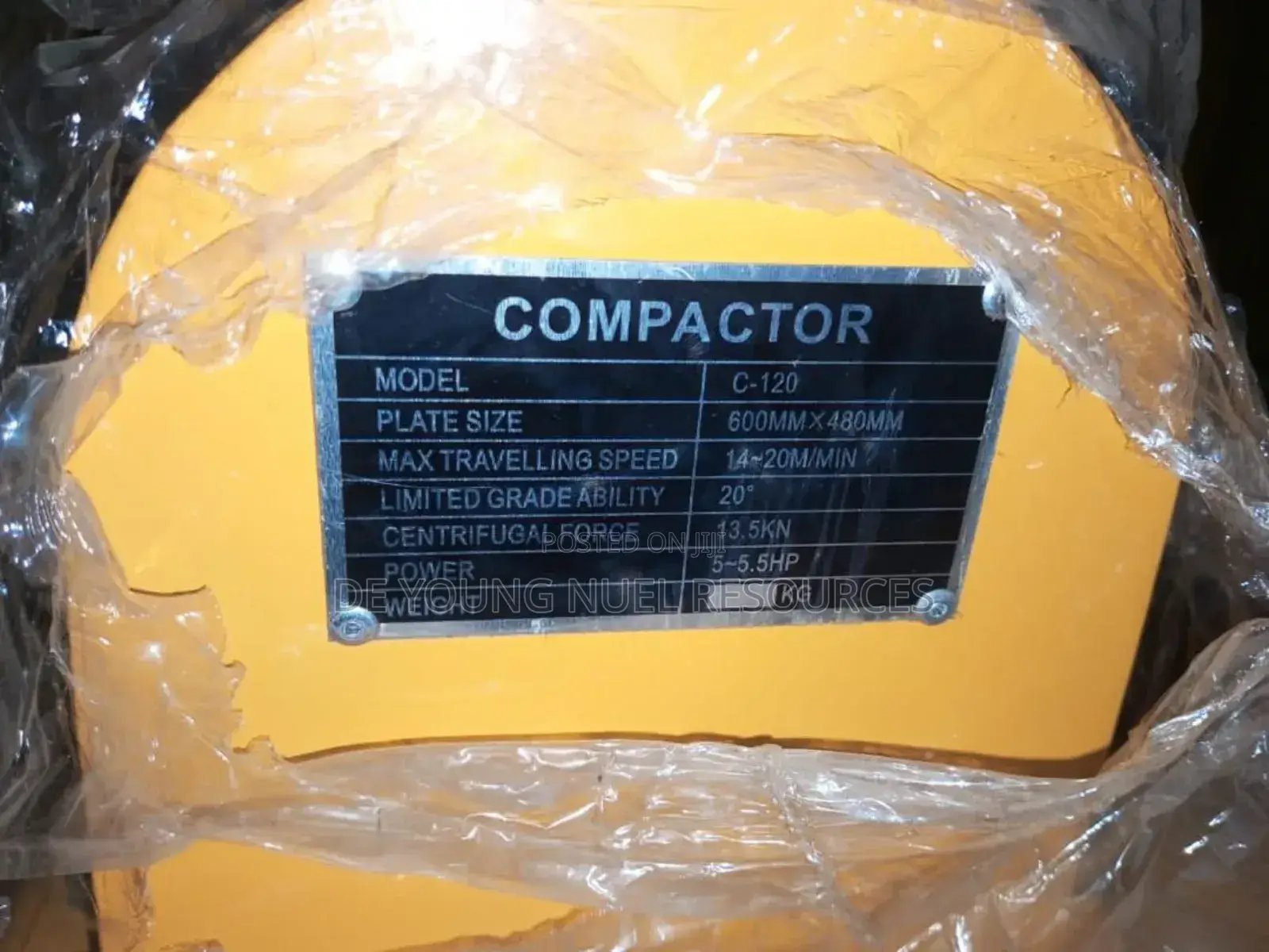 Strong Plate Compactor C120 With Ey20 Engine
