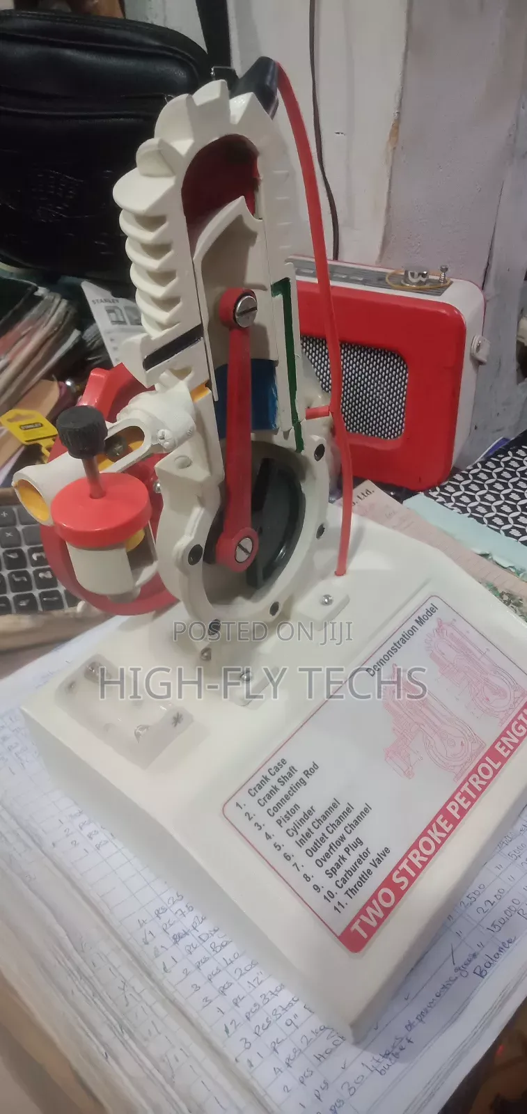 Two Stroke Petrol Engine Model