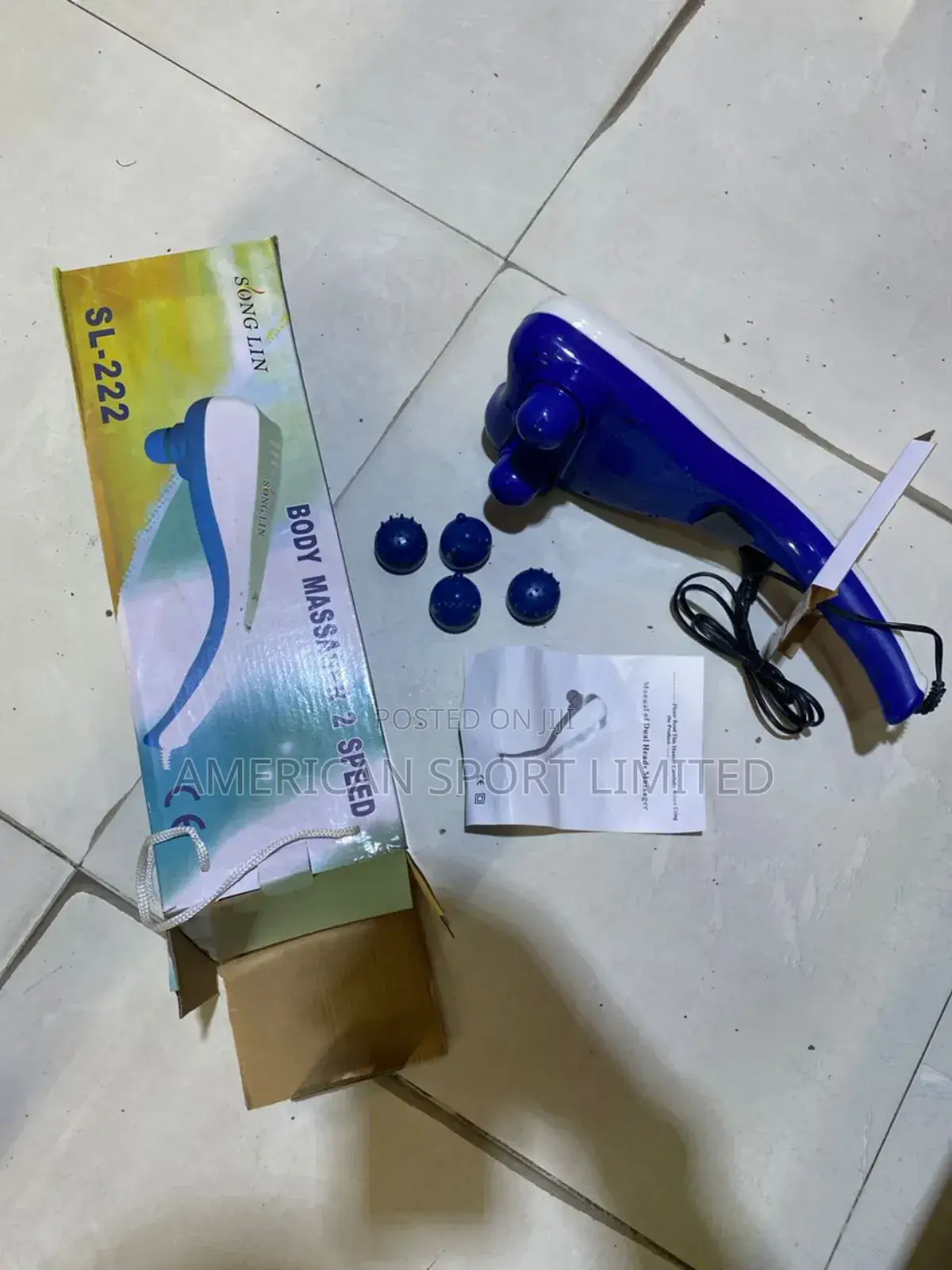 Two Mouths Body Massager