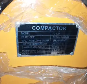 Quality Plate Compactor Machine C120