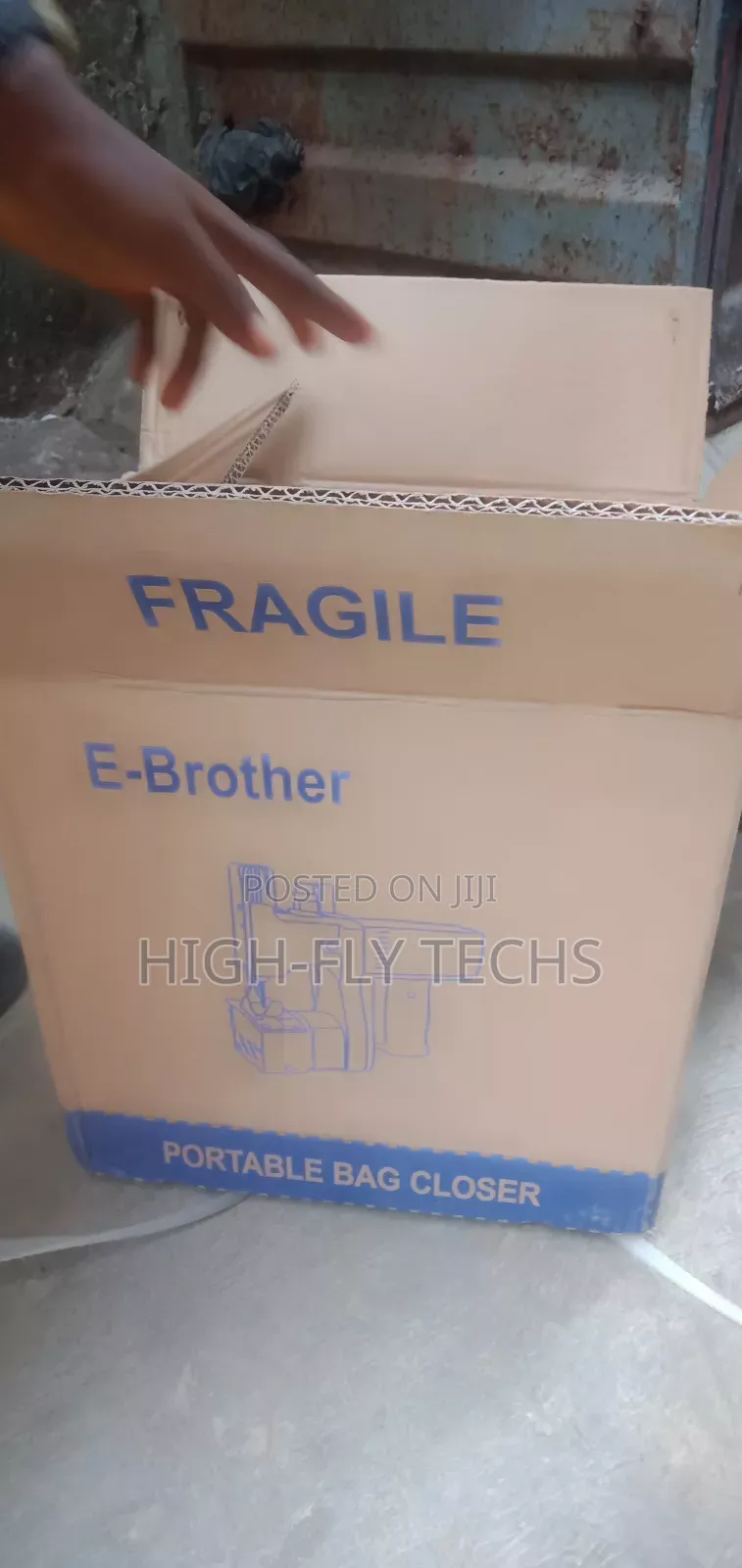 Portable High Speed Bag Closer
