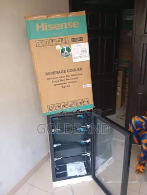 Hisense 91L Ice-Icon Glass Door Beverage Chiller Jc-94