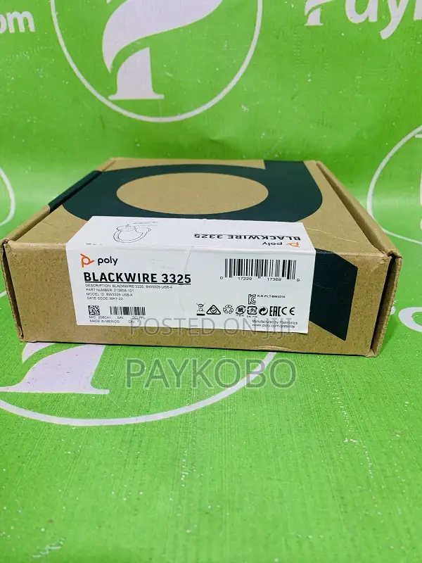 Poly Blackwire 3325 Usb-a Binaural Headset