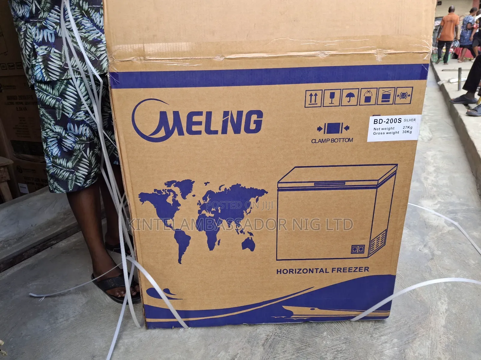 Meling Freezer -Bd-200s - Silver