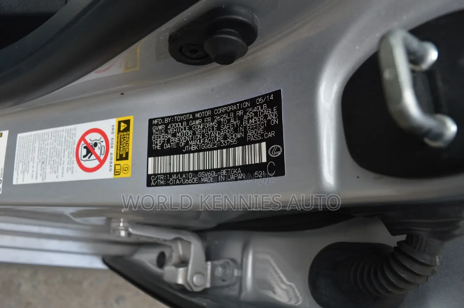 Lexus ES 2014 Silver