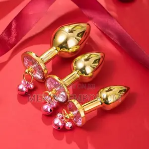 3in1 Anal Butt Plug Steel Anal Sex Toy