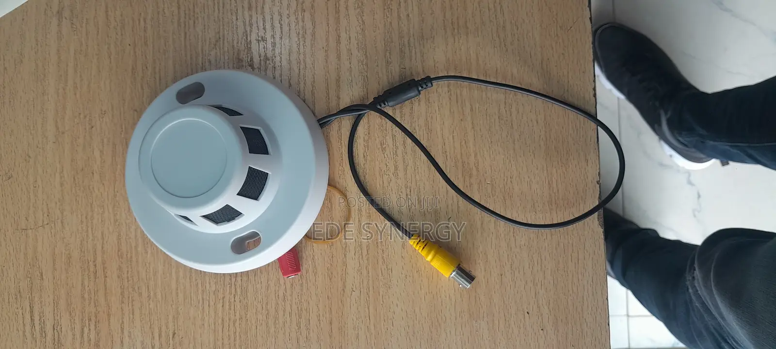 Wired Smart Digital Smoke Detector With Spy Camera
