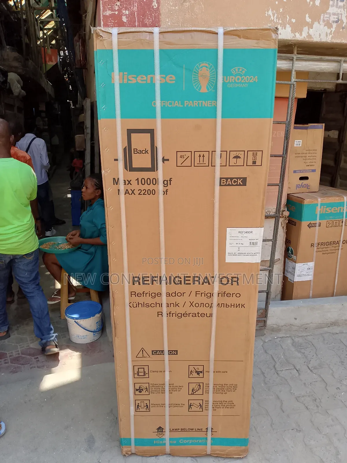 Original Hisense Fridge Double Doors Model REF349DR