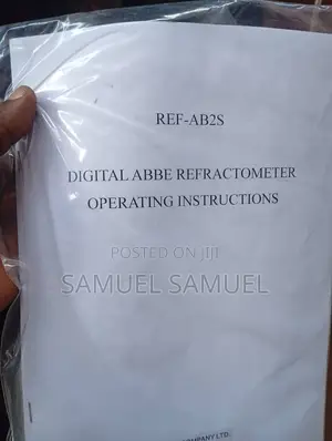 Digital Abbey Refractometer