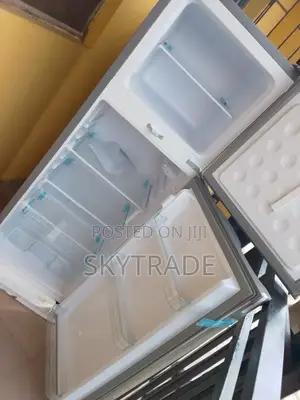 Silver Color Skyrun 138L Top Freezer Refrigerator