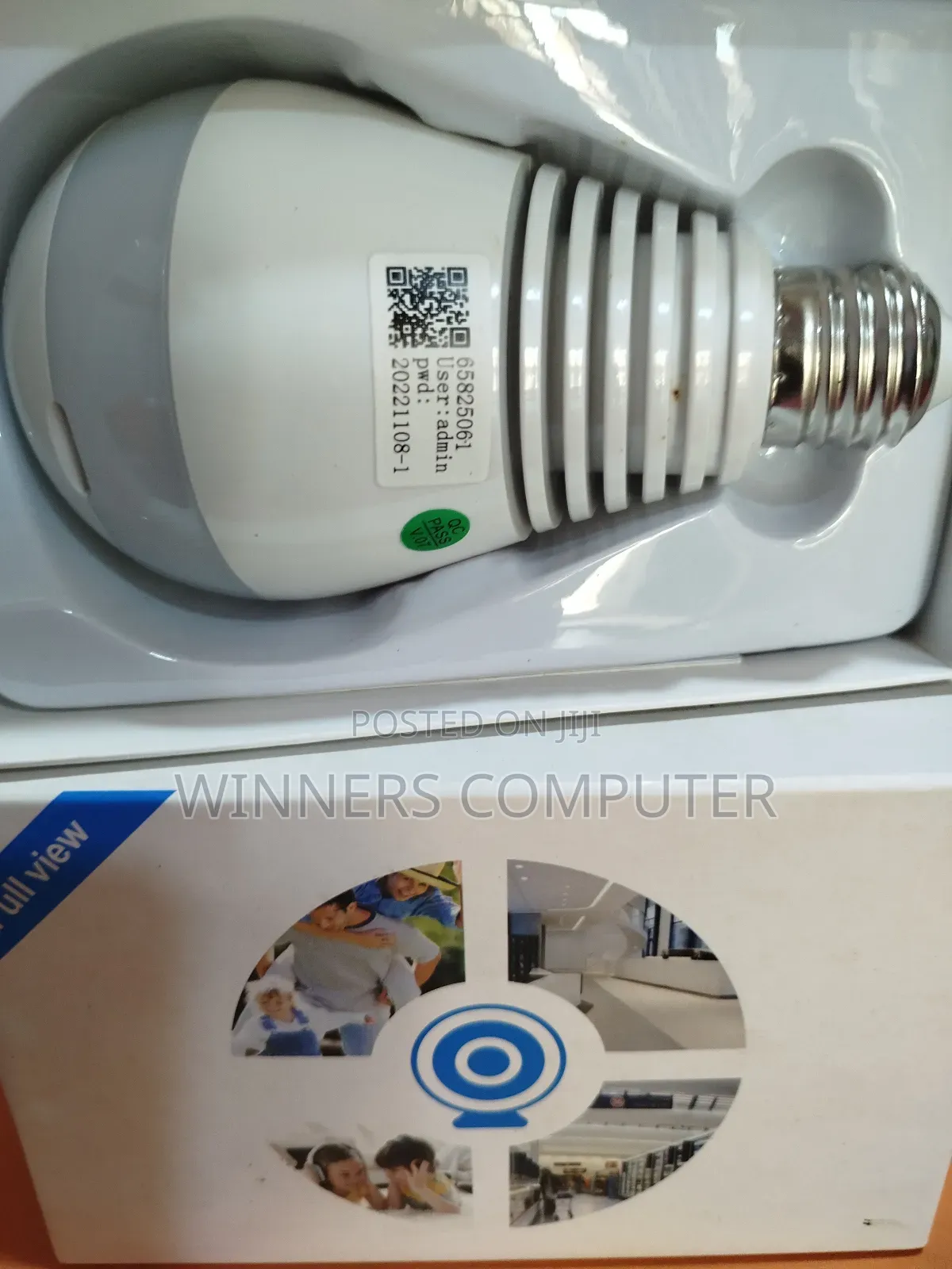 Bulb Spy Camera