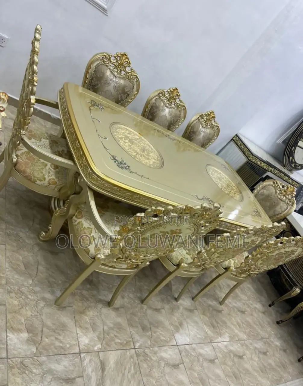 Luxury Royal Dining Chair and Table for sale - Olowe oluwanifemi Price ...