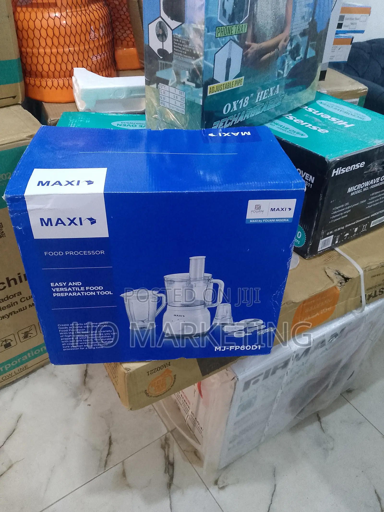 Maxi -Mj-Fp60d1 1.5L Bowl Food Processor
