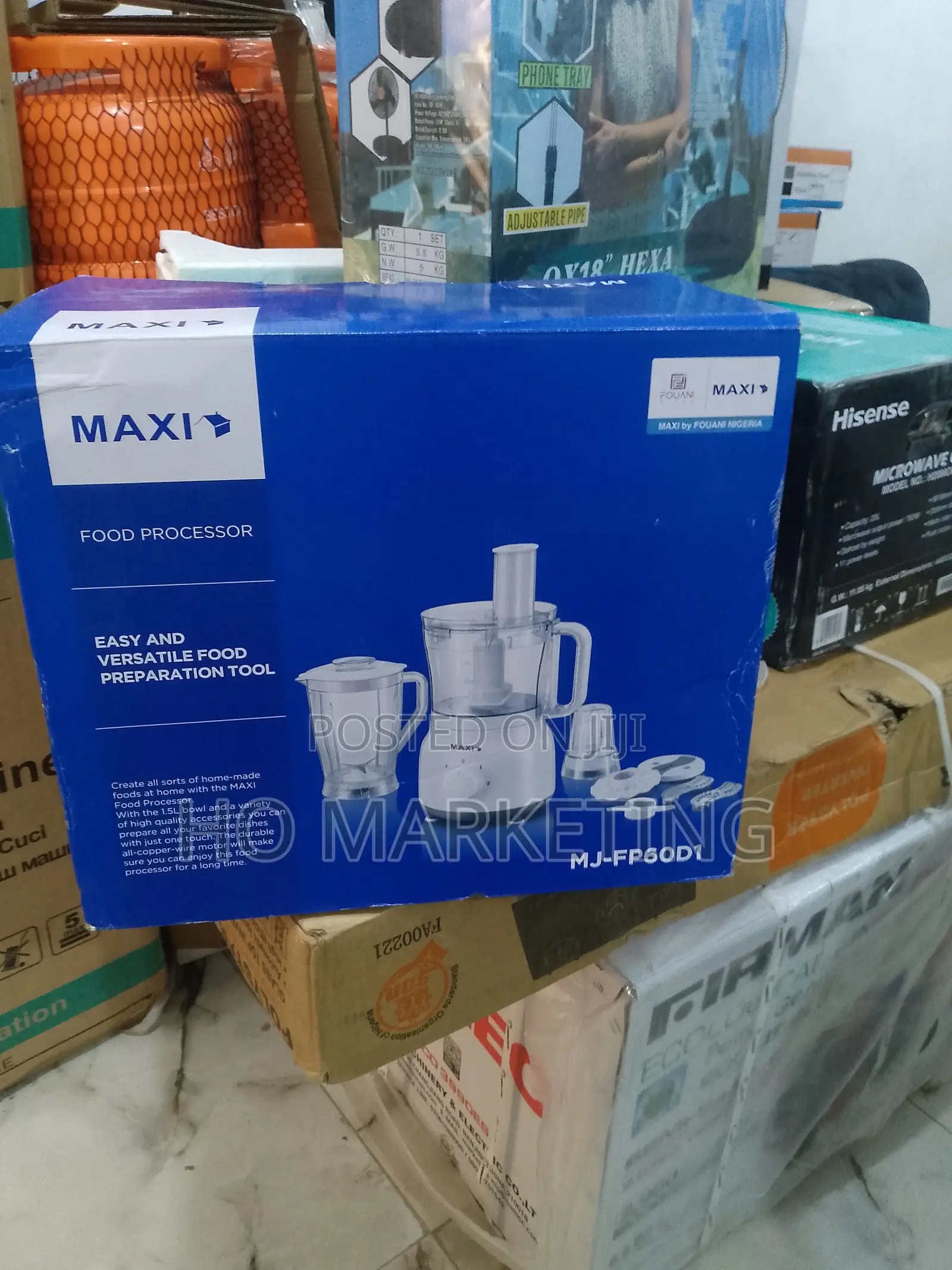 1.5L Bowl Maxi Food Processor -Mj-Fp60d1