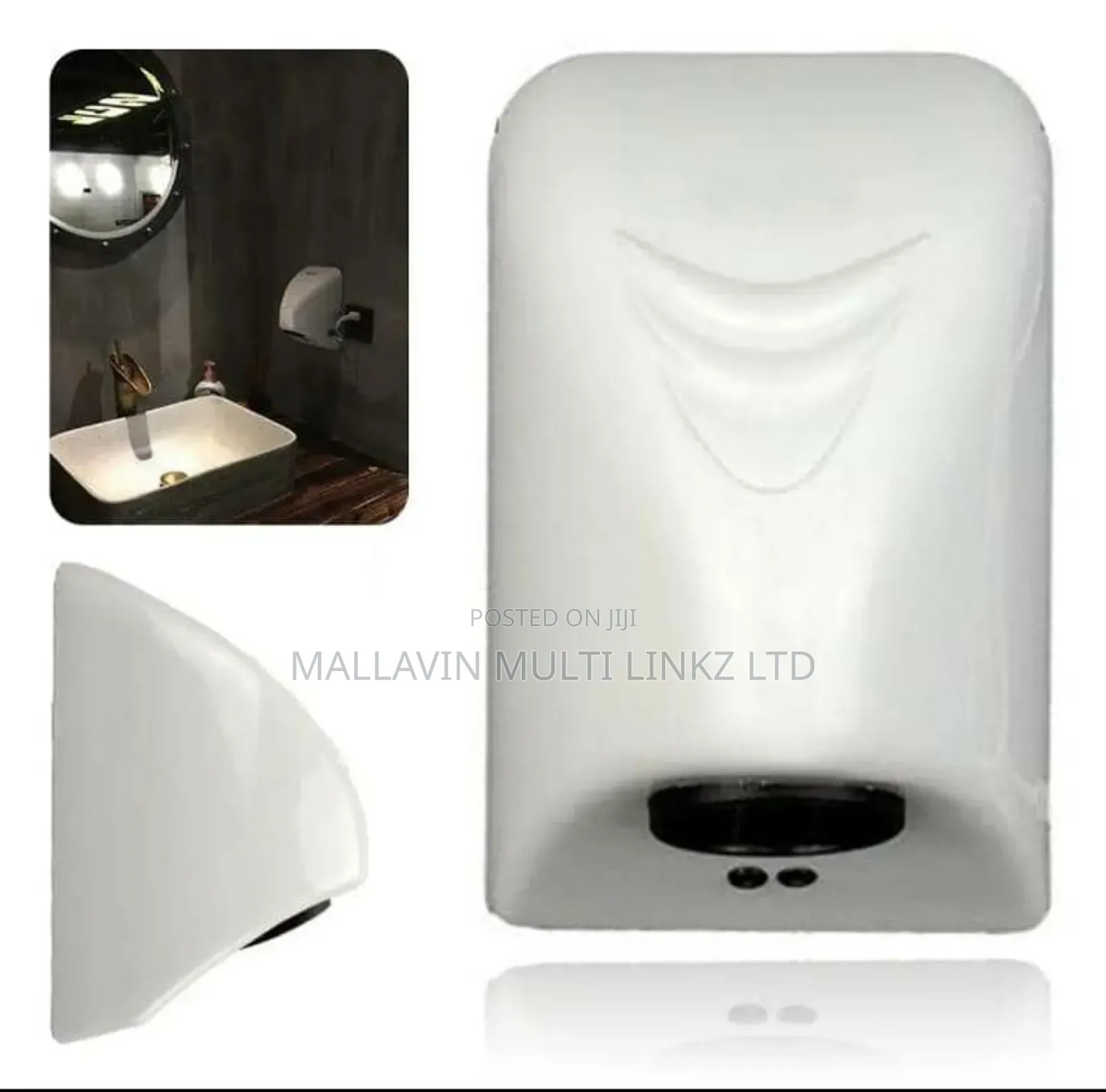 Hand Dryer Wall Mounted Electric Automatic Fast Air Drier