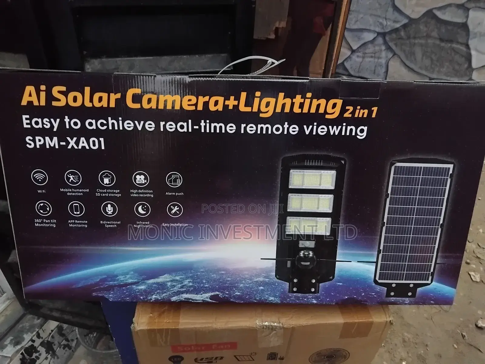 Solar Light With Camera