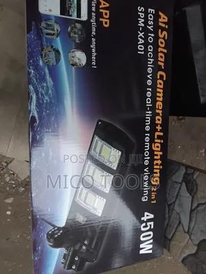 Solar Light With Camera