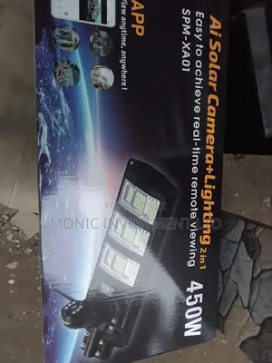 Solar Light With Camera