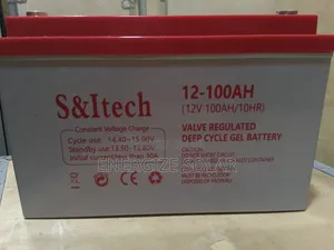 12v 100ah S I Tech Gel Battery