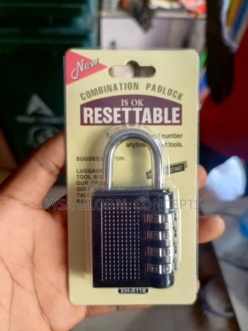 Combination Resettable Padlock