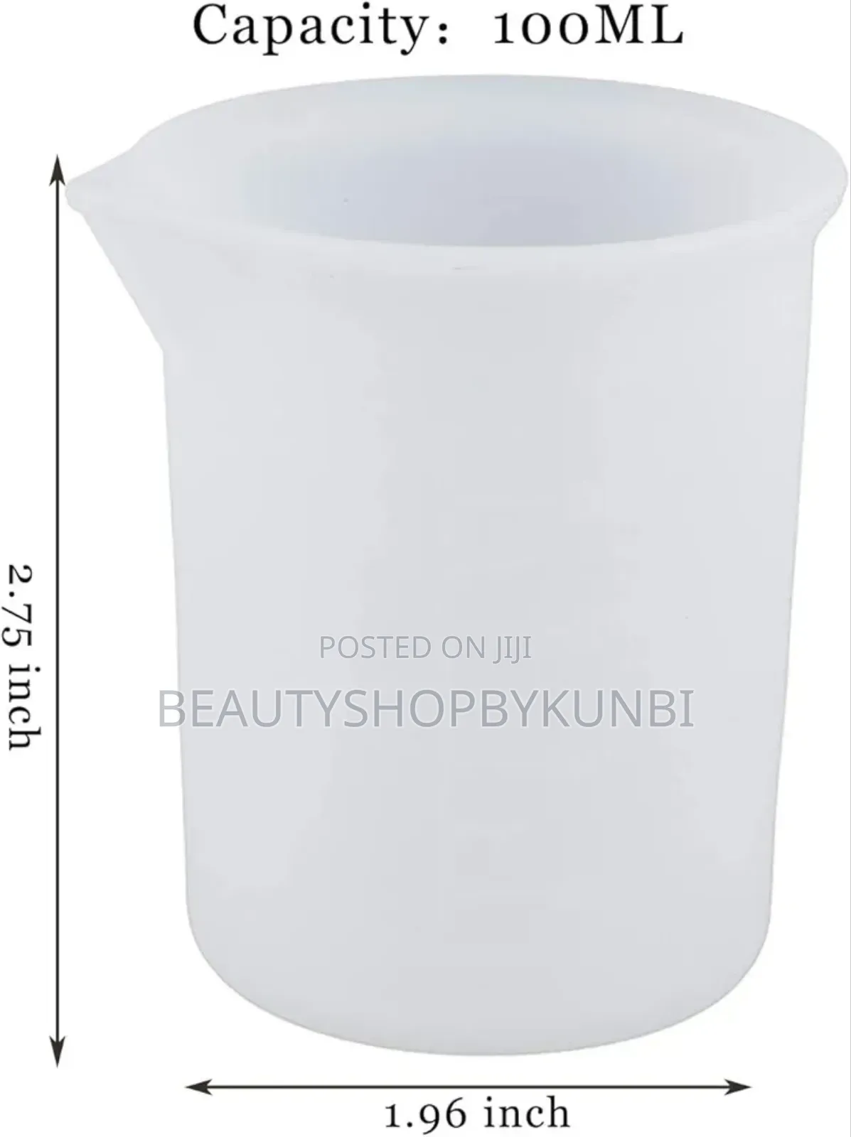 Soft Silicone 100ml Measuring Cup
