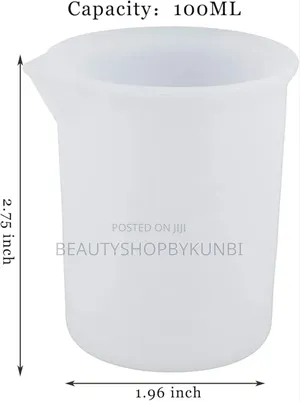 Soft Silicone 100ml Measuring Cup