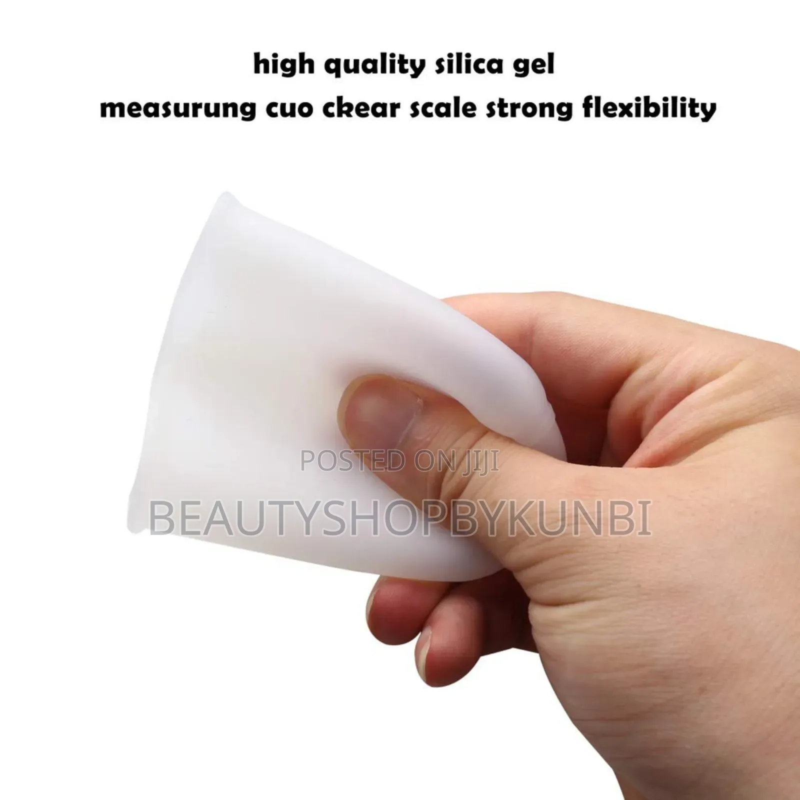 Soft Silicone 100ml Measuring Cup