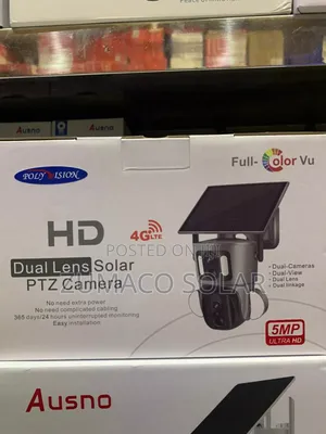 Best Brand Dual Lence Solar PTZ Solar Camera