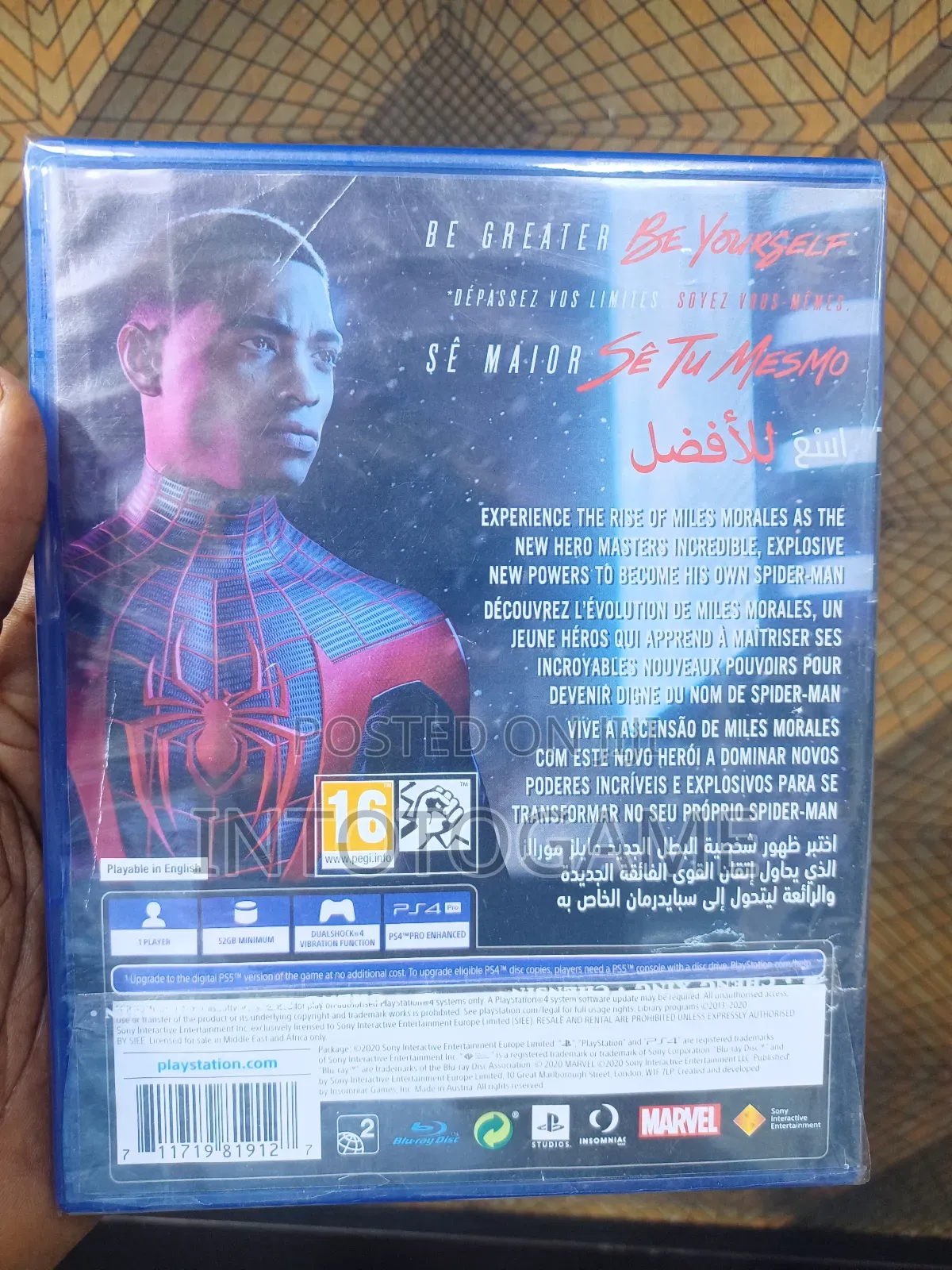 Ps4 Spiderman: Miles Morales
