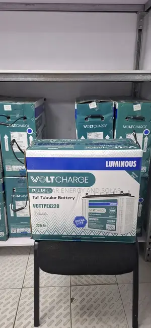 220Ah 12V Tall Tubular Battery - Luminous Voltcharge PLUS