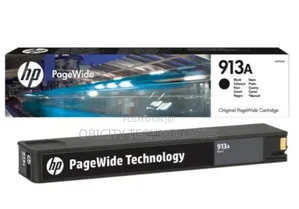 Hp 913a Black Original Pagewide Cartridge