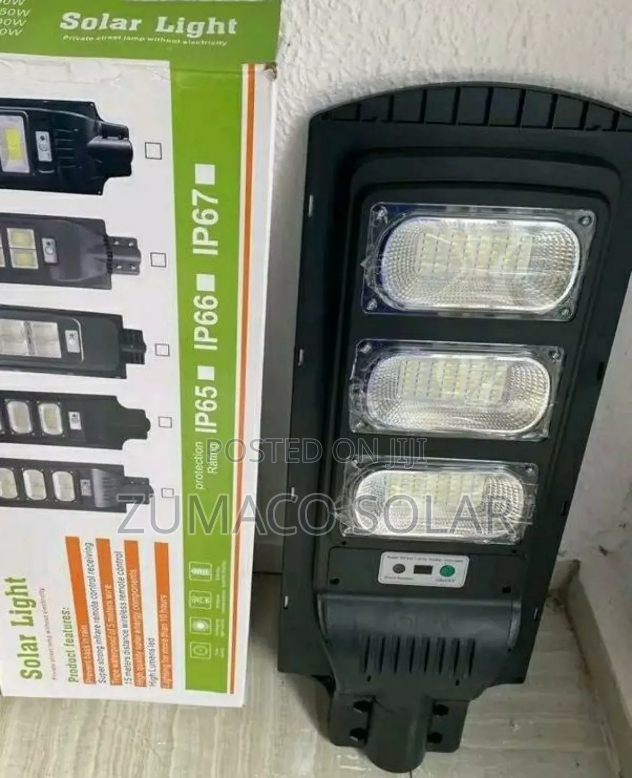 High Standard 600watts Solar Street Light