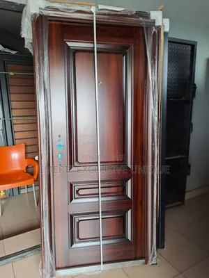 3ft# Galvanized Brown Steel Door
