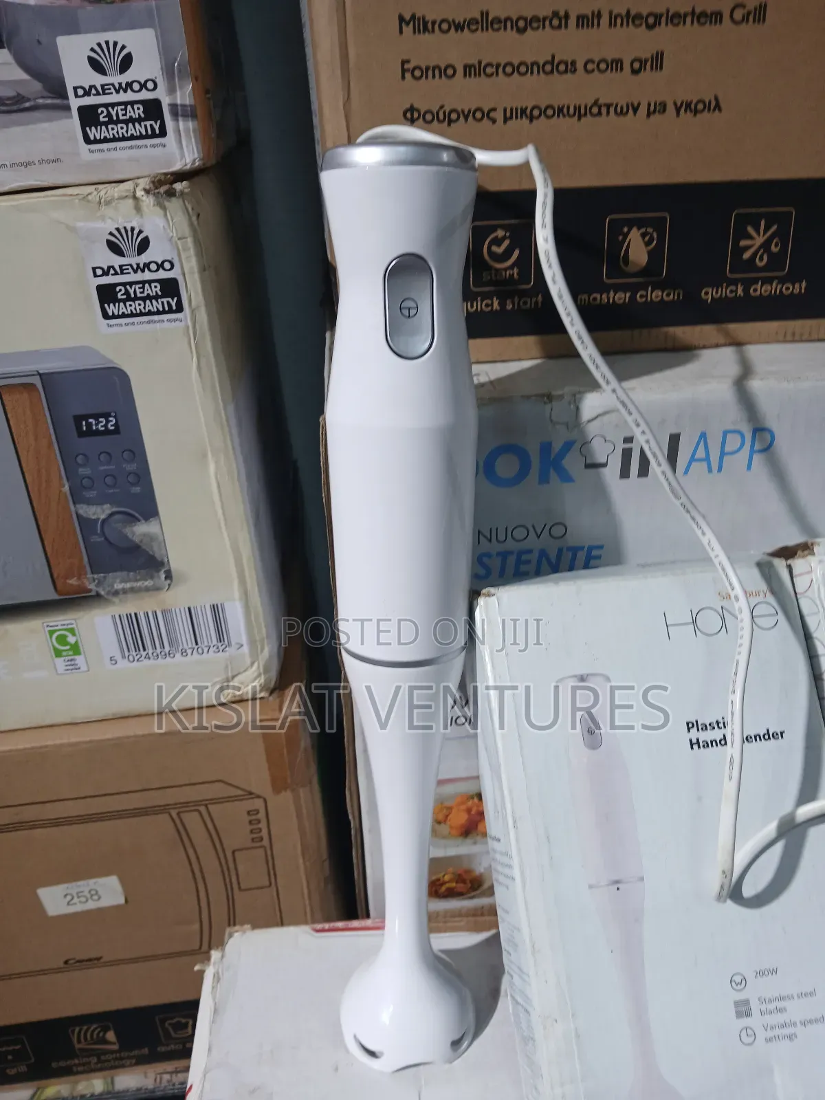 Sainsbury's Plastic Hand Blender