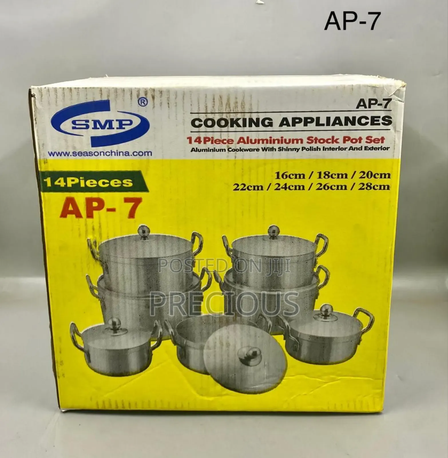 Smp7set Aluminum Pot