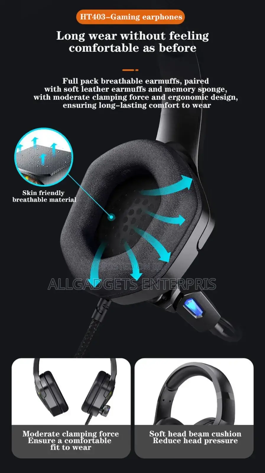 Porodo Gaming Headphones