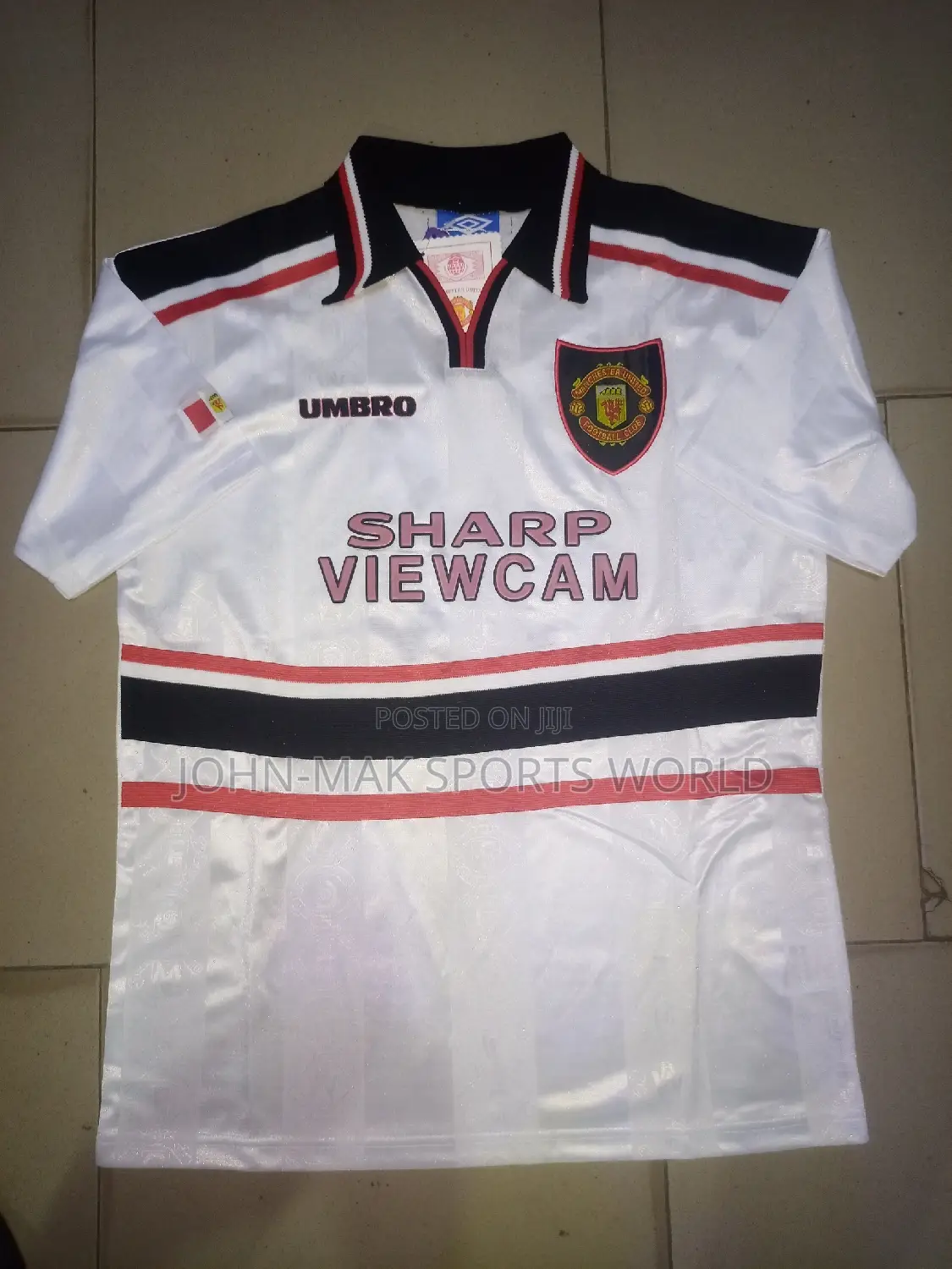 Vintage Retro Man U Jersey