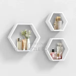 Hexagon Floating Shelve