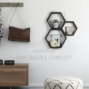 Hexagon Floating Shelve