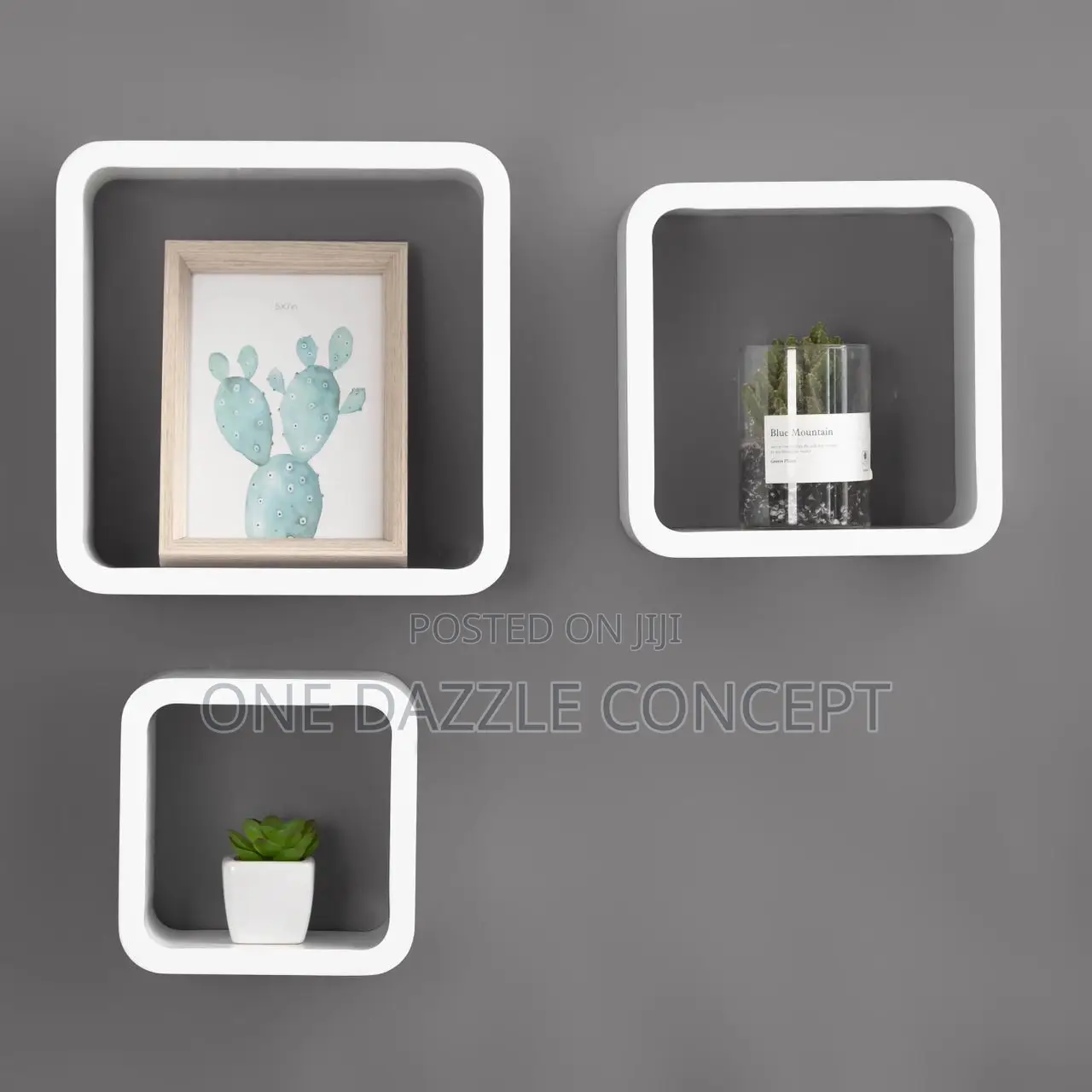Hexagon Floating Shelve