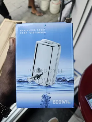 Soap Dispenser Chrome Manual 500ml