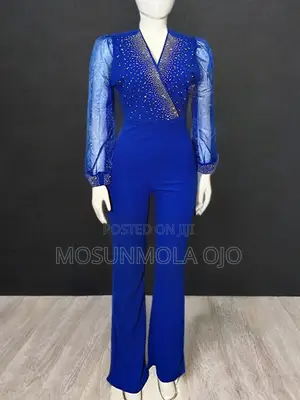 Casual v Neck Regular Jumpsuits ~ Other Colours Available