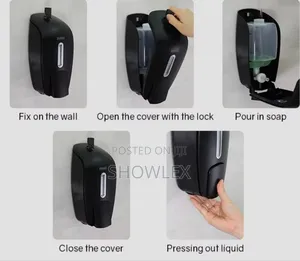 Black Soap Dispenser C-Home