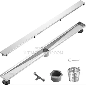 900mm Down Outlet Tiles Insert Floor Drain With Foot